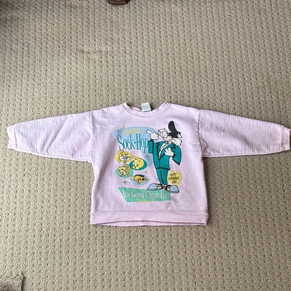 ACME Other - Vintage ACME Kids Pink Graphic Sweatshirt